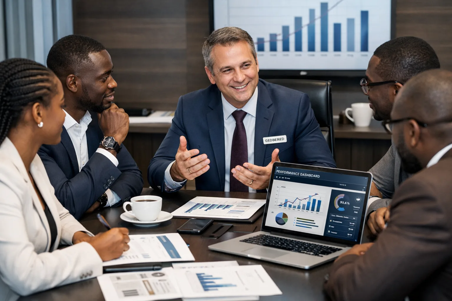 Réunion de conseil entre experts GED-BERED et dirigeants, Abidjan